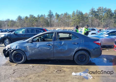 2015 Toyota Corolla Le Eco из США, поврежденный, VIN 2T1BPRHE4FC328318